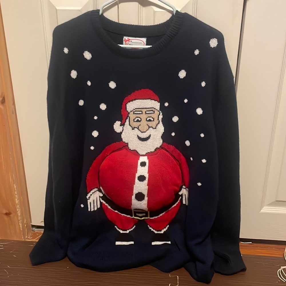 XL 3D Santa Xmas Sweater